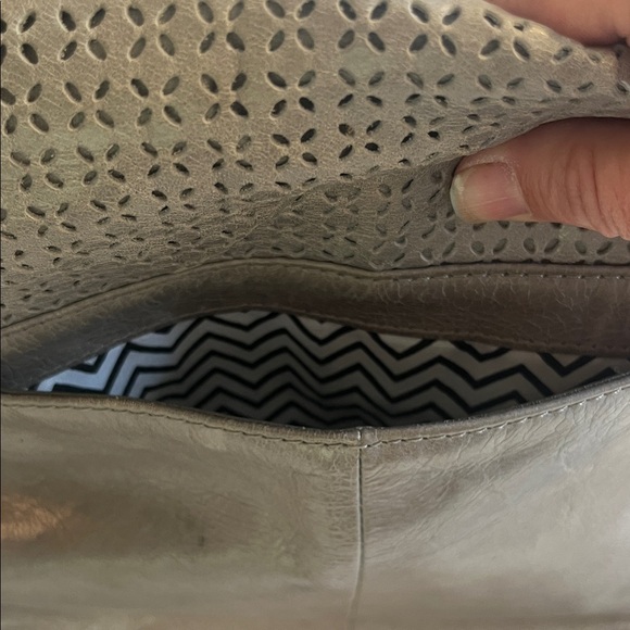 HOBO Charcoal Perforated Crossbody Bag - Picture 4 of 7